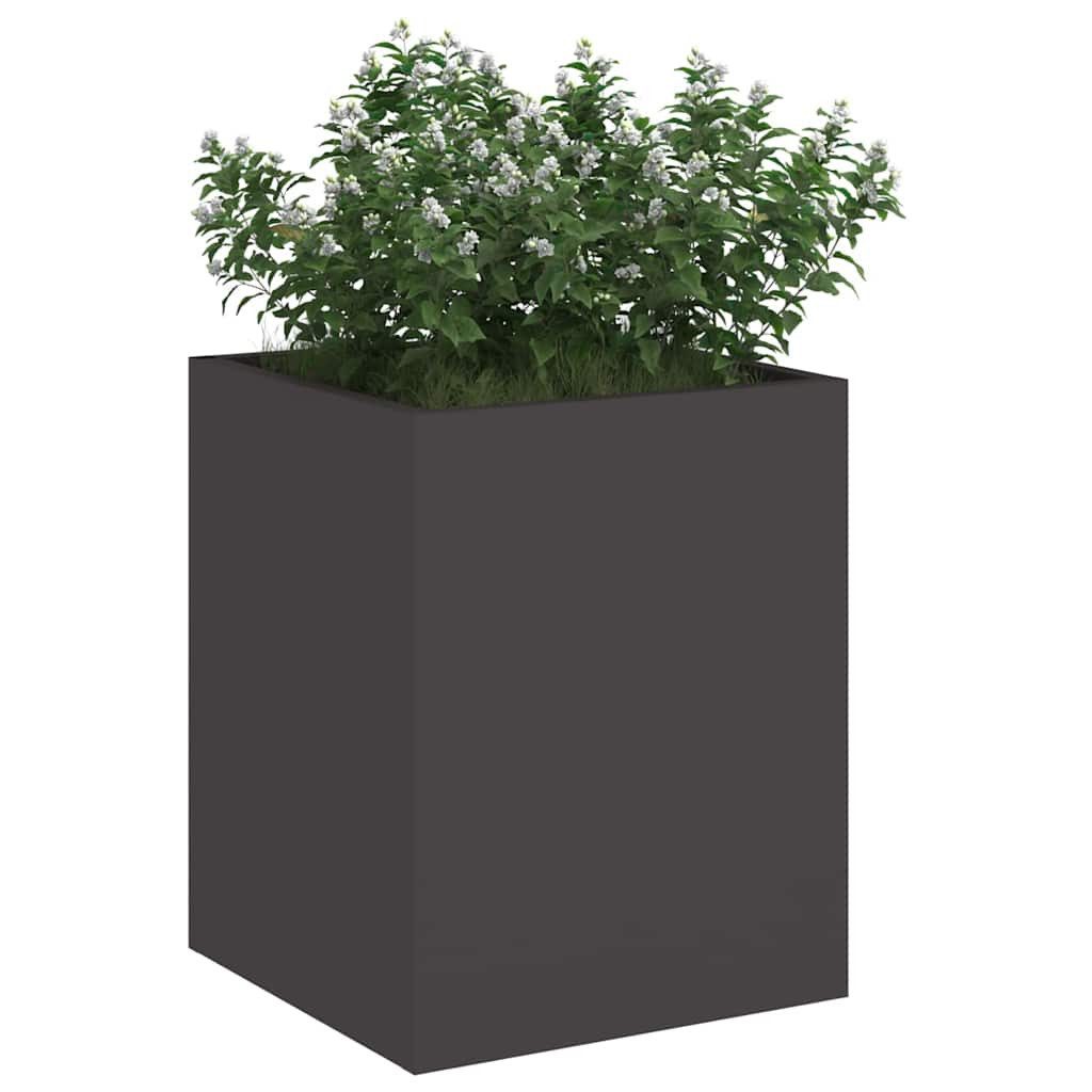 vidaXL Blumentopf Gartenblumentopf Schwarz 32 x günstig online kaufen