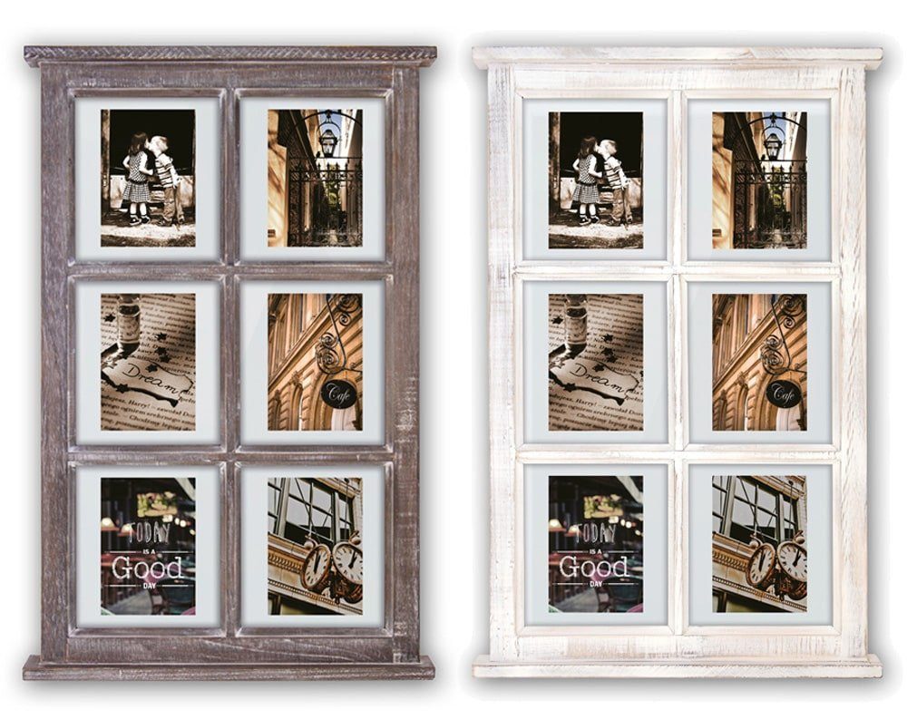 HOBBY Vintage Vintage 2 Fenster Farben, Galerierahmen HOME & (1 St), Bilderrahmen matches21