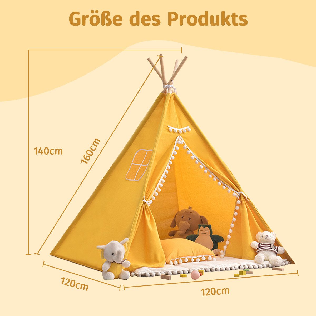 ZEUOPQ Spielzelt Kinder Spielzelt Zelt mit günstig online kaufen