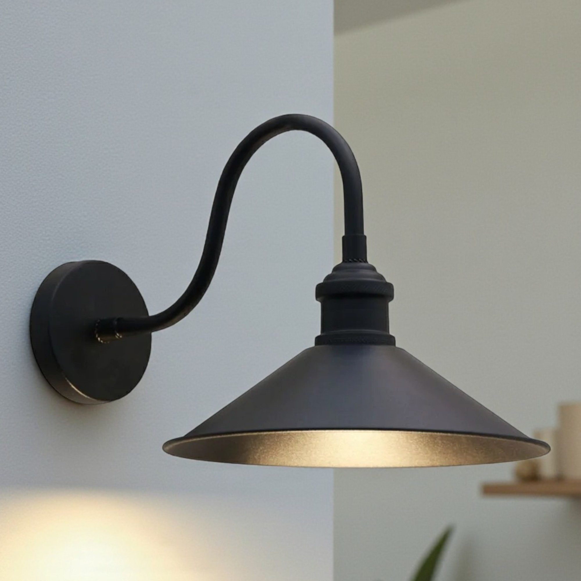 Bamyum Wandleuchte Champion Wandleuchte Innen Metall, Wohnzimmer Vintage Wandlampe Innen, ohne Leuchtmittel