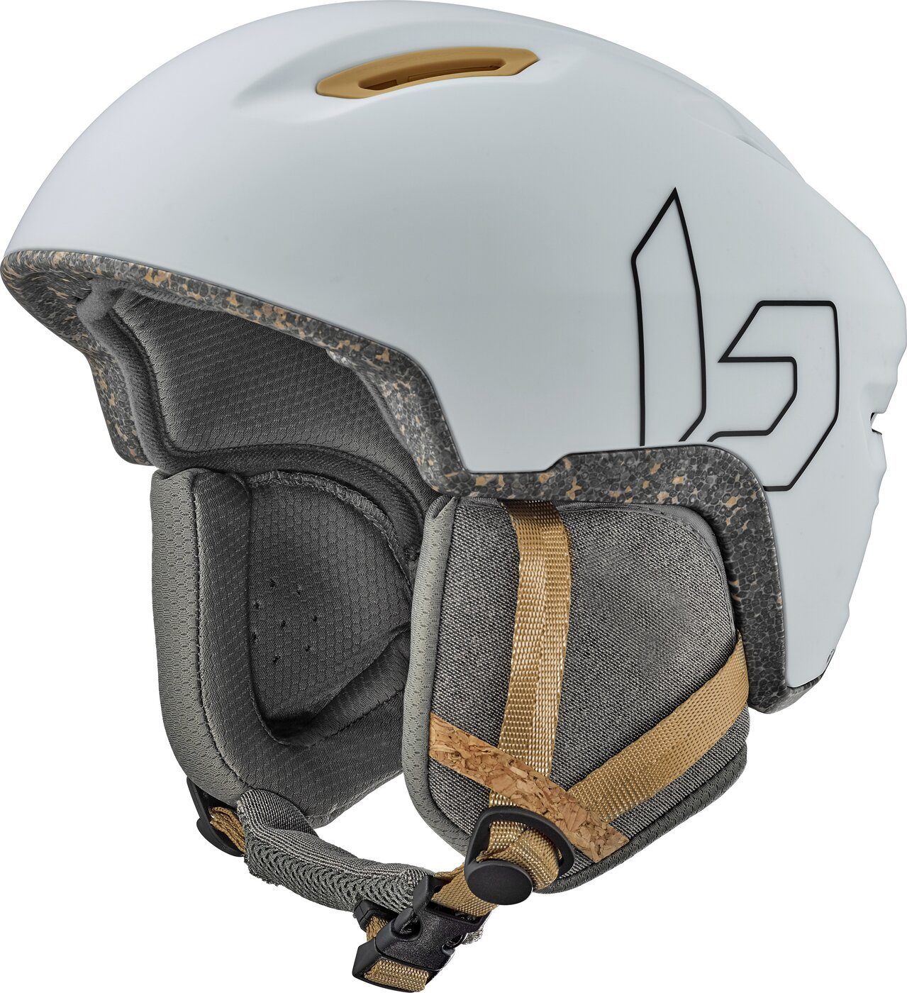 Bolle Skihelm Eco Atmos ICE WHITE MATTE