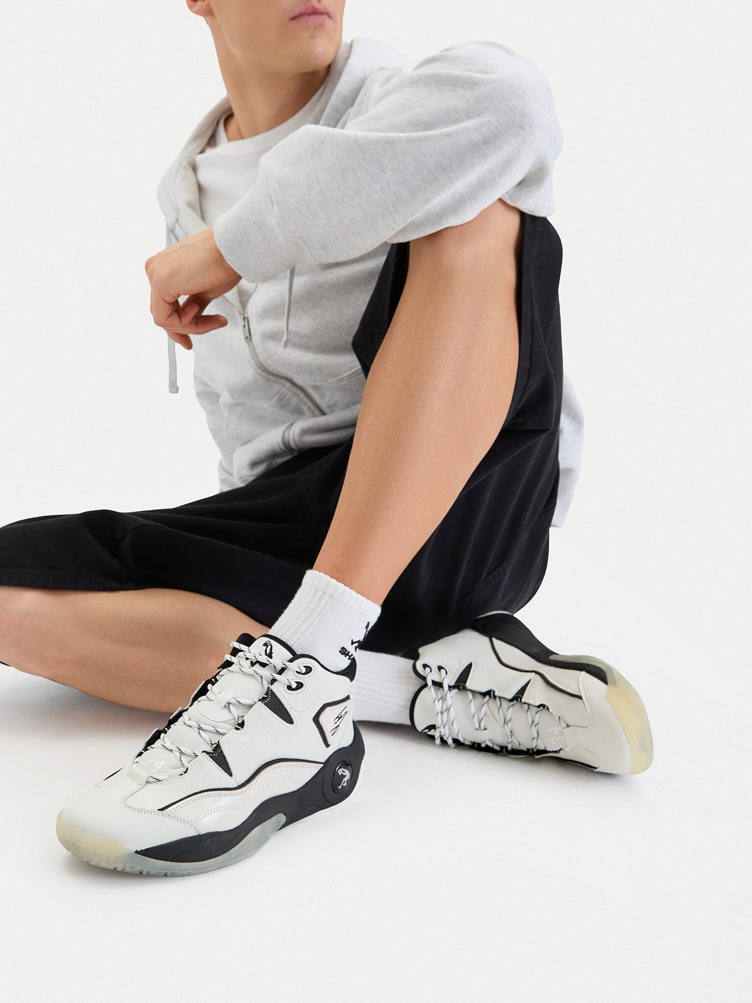 Shaq Shaq Herren-Sneakers Weiß SHAQ-EO-H. O.F AQ95027M-WZ White Sneaker