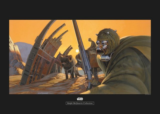 Komar Poster »Star Wars Classic RMQ Tusken«, Star Wars-Otto