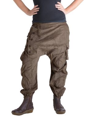 Vishes Cordhose Haremshose aus Cord Ethno, Goa, Festival Style