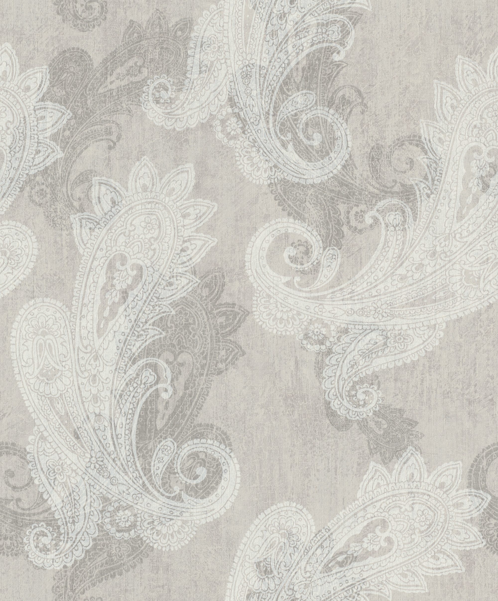 Rasch Vliestapete Vliestapete 746426 Grau-Taupe Muster & Motive 10,05 m x 0,53 m