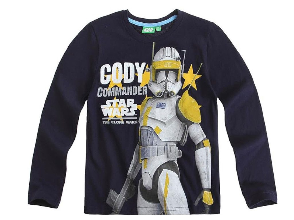 Star Wars Langarmshirt Clone Wars Star Wars Gr. 104