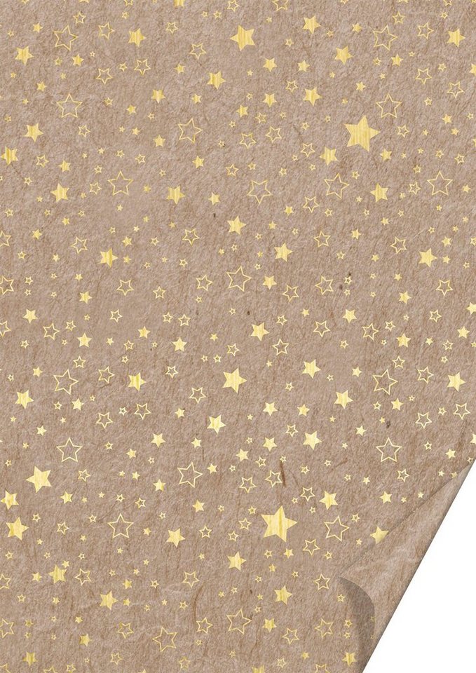 Thumbnail - Heyda Kraftpapier Sterne, 70 cm x 50 cm