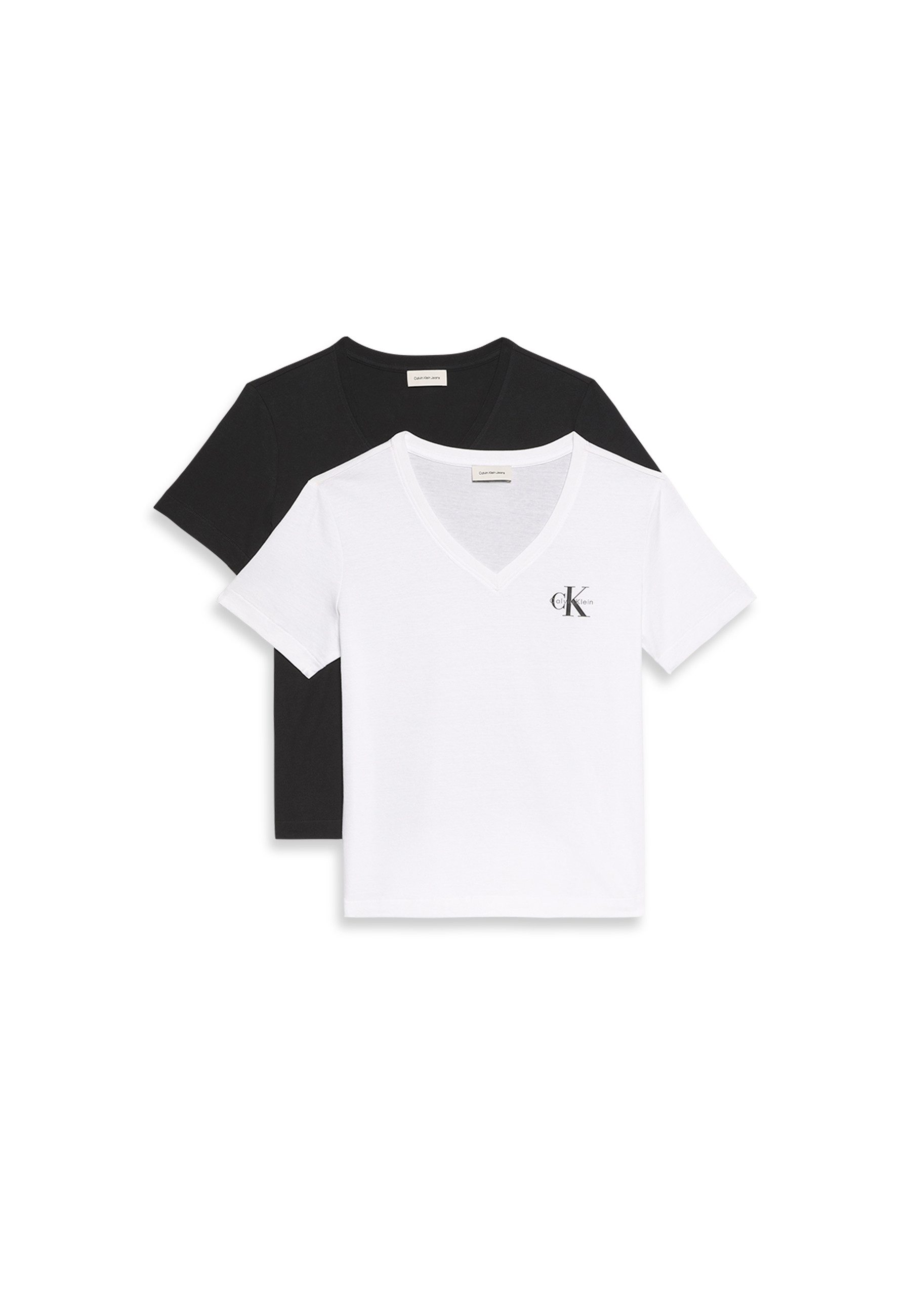 Calvin Klein Jeans Kurzarmshirt A- Logo günstig online kaufen