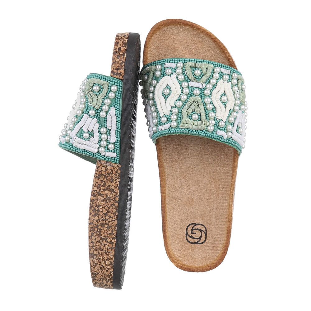 Ital-Design Damen Mules Freizeit Pantolette (86706647) günstig online kaufen