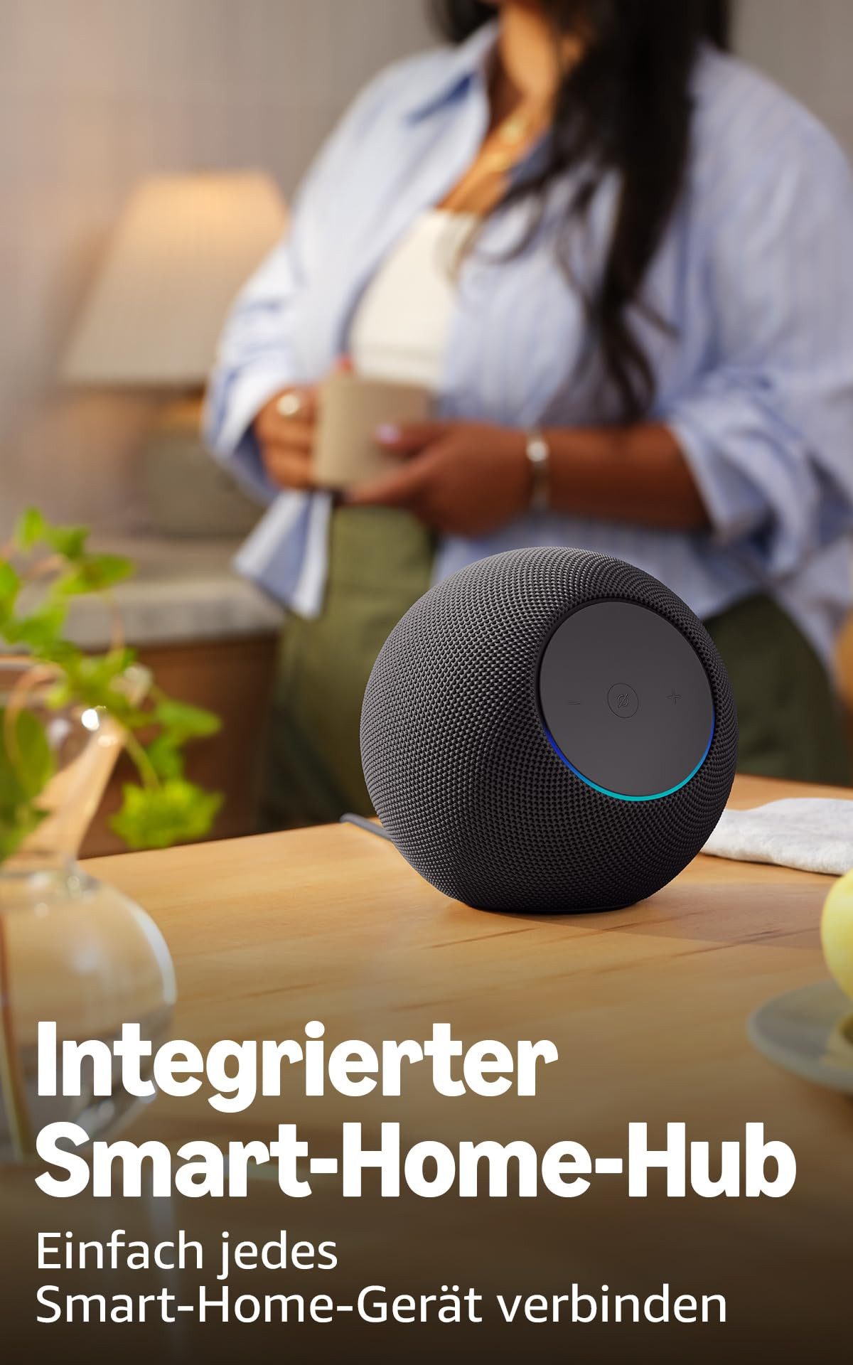 Amazon Echo Studio Graphit Bluetooth-Lautsprecher (3D-Audio, Dolby Atmos, Raumoptimierte Klangqualität)