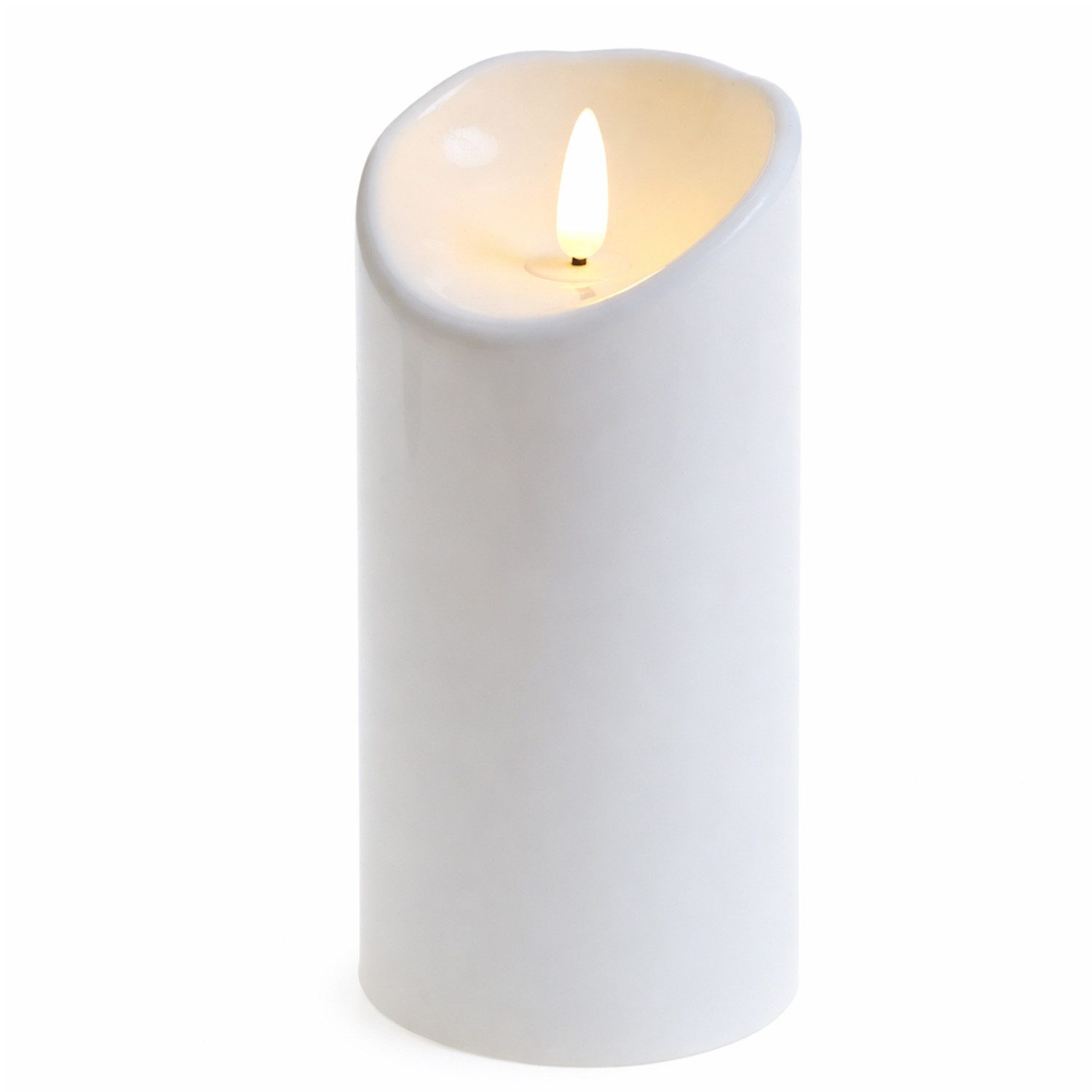 MARELIDA LED-Kerze LED Kerze für Außen Terrasse Balkon Garten flackernd Tim günstig online kaufen