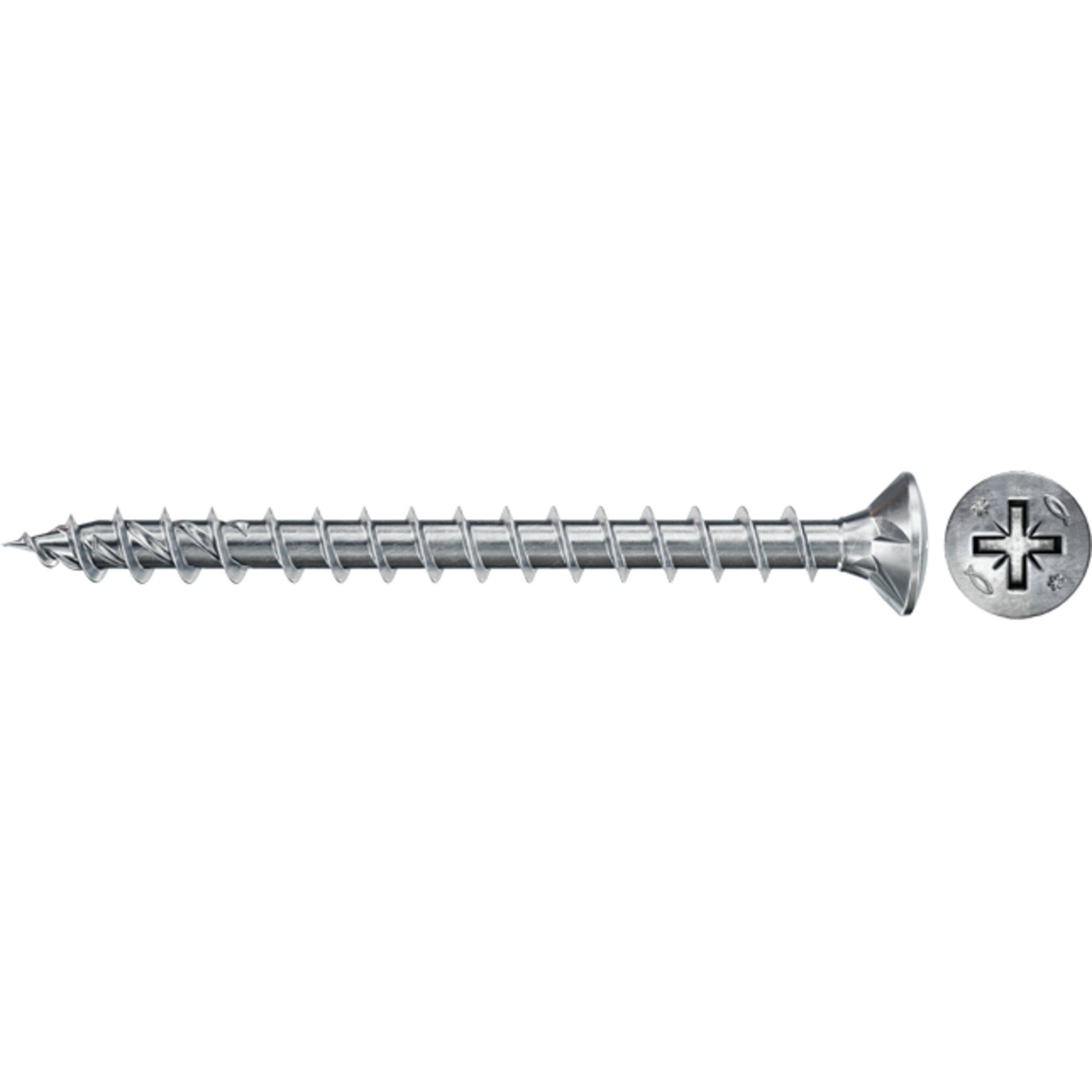 Schraube fischer Spanplattenschraube Power-Fast II 5,0x30