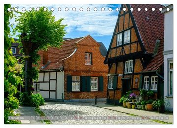 CALVENDO Wandkalender Ein Blick auf Lübeck-Travemünde (Tischkalender 2024 DIN A5 quer)