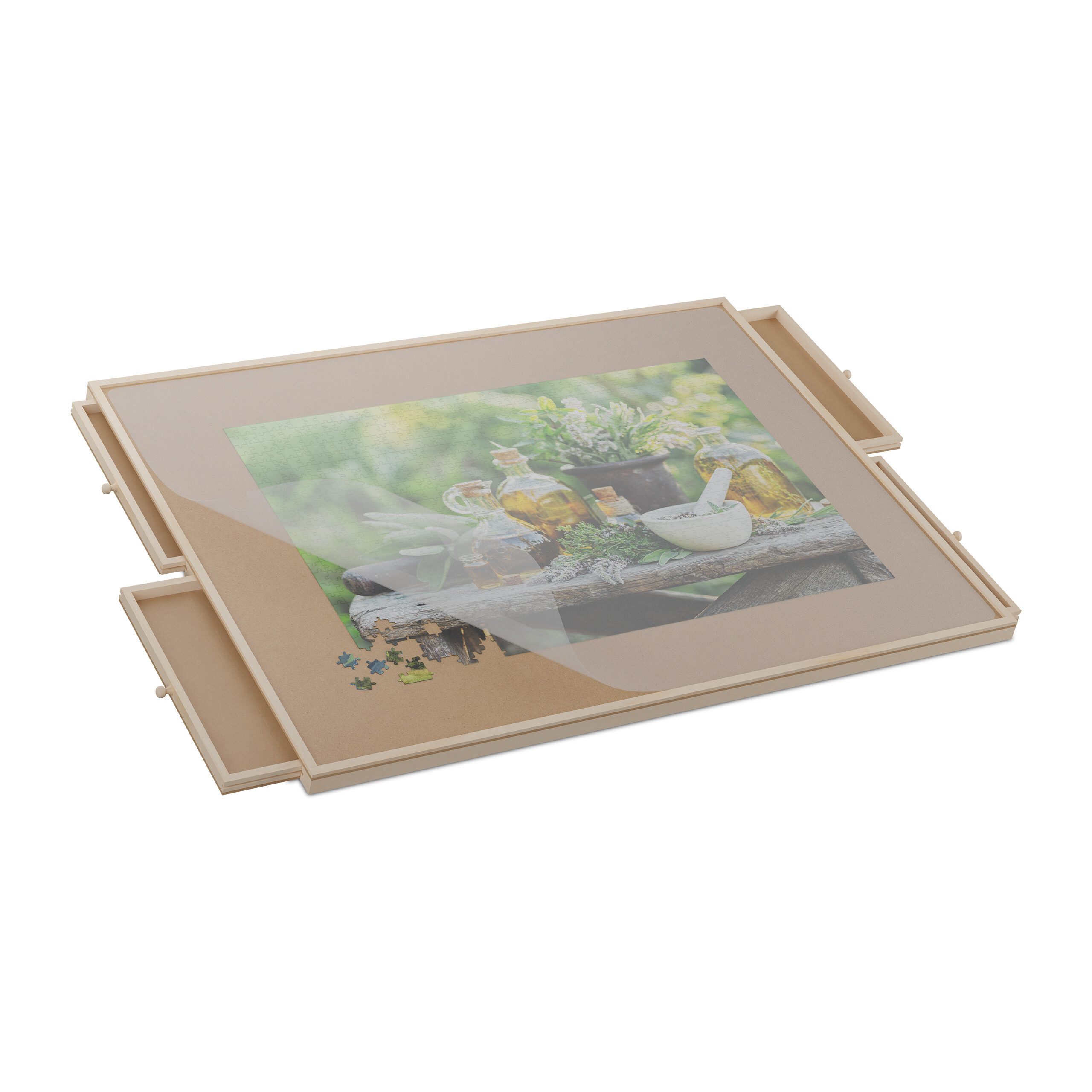 relaxdays Puzzleunterlage Neig- und drehbares Puzzlebrett, (1-tlg) günstig online kaufen