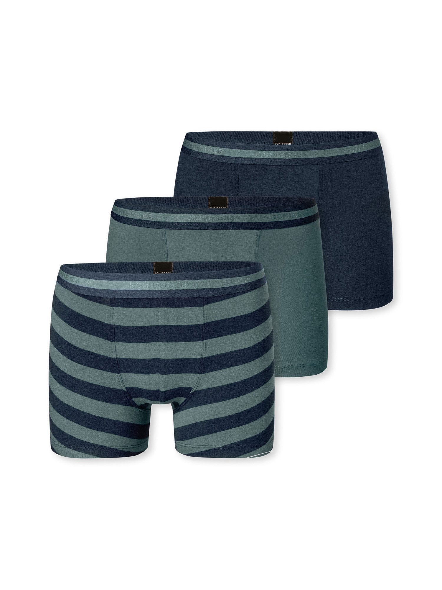 Schiesser Trunk 955 Multipacks (3-St) Unterhose, Unterwäsche, Boxer Trunk