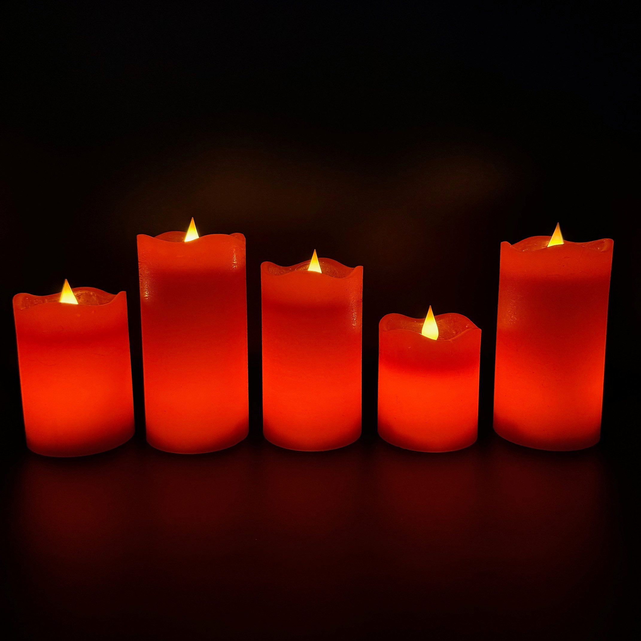 Online-Fuchs LED-Kerze 5 LED-Kerzen aus Echtwachs günstig online kaufen