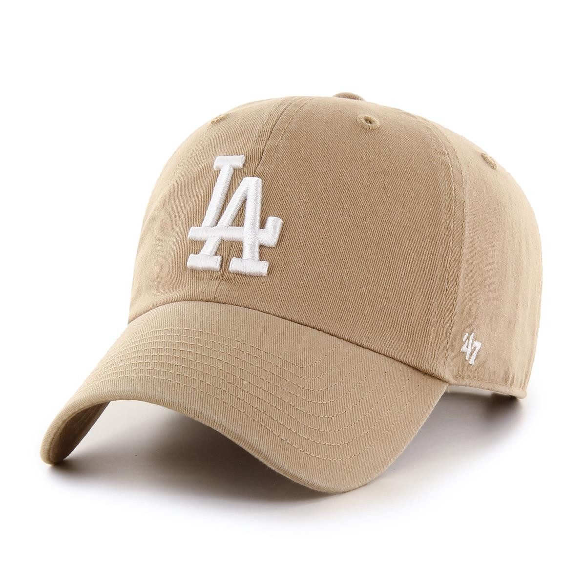 '47 Brand Baseball Cap '47 Brand MLB Los Angeles Dodgers '47 CLEAN UP Cap (Basecap, Basecap) Used-Look (Garment Wash)