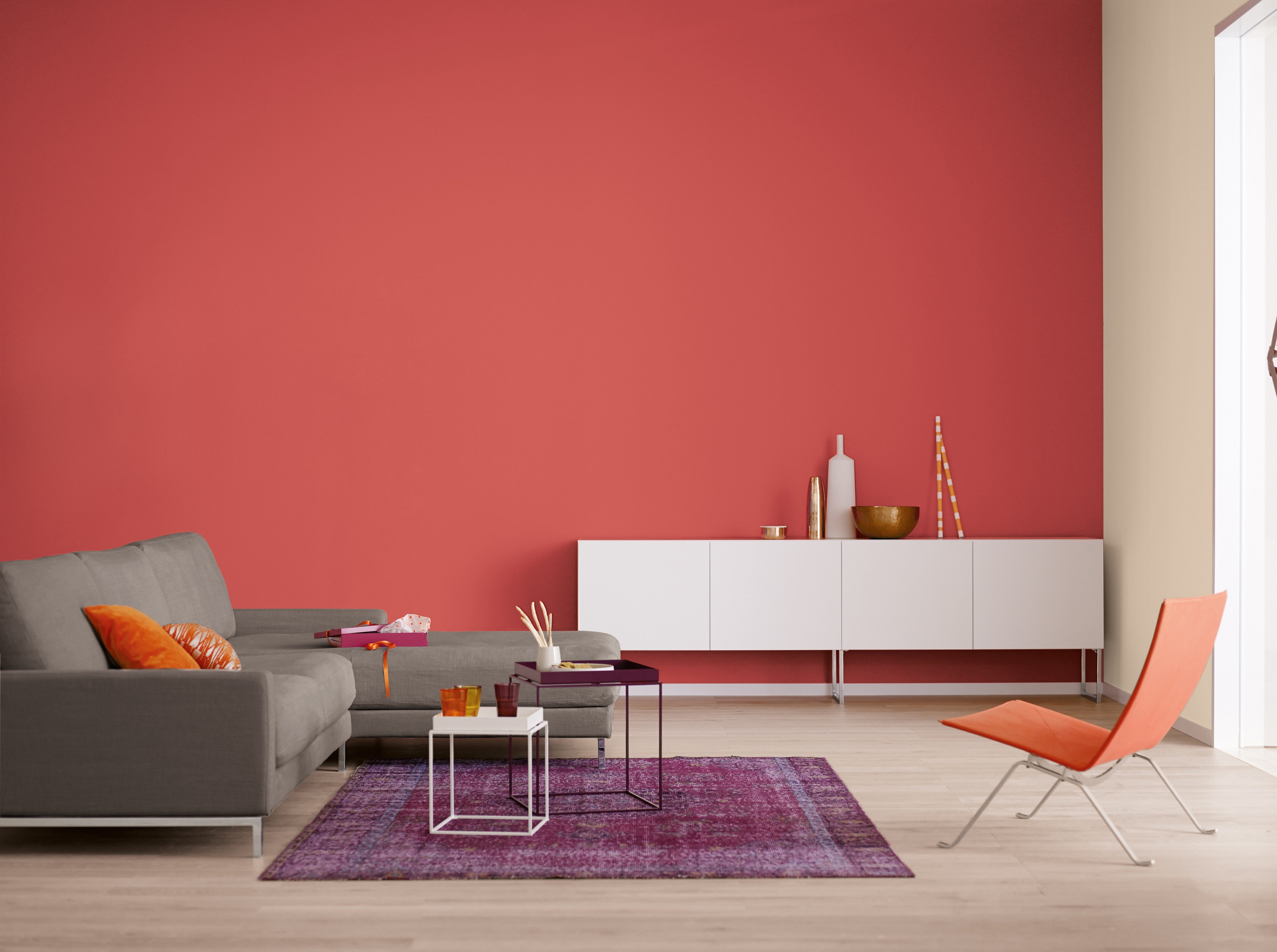 Alpina Wandfarbe Alpina Farbrezepte: einfach lebendig - Rot- & Orangetöne