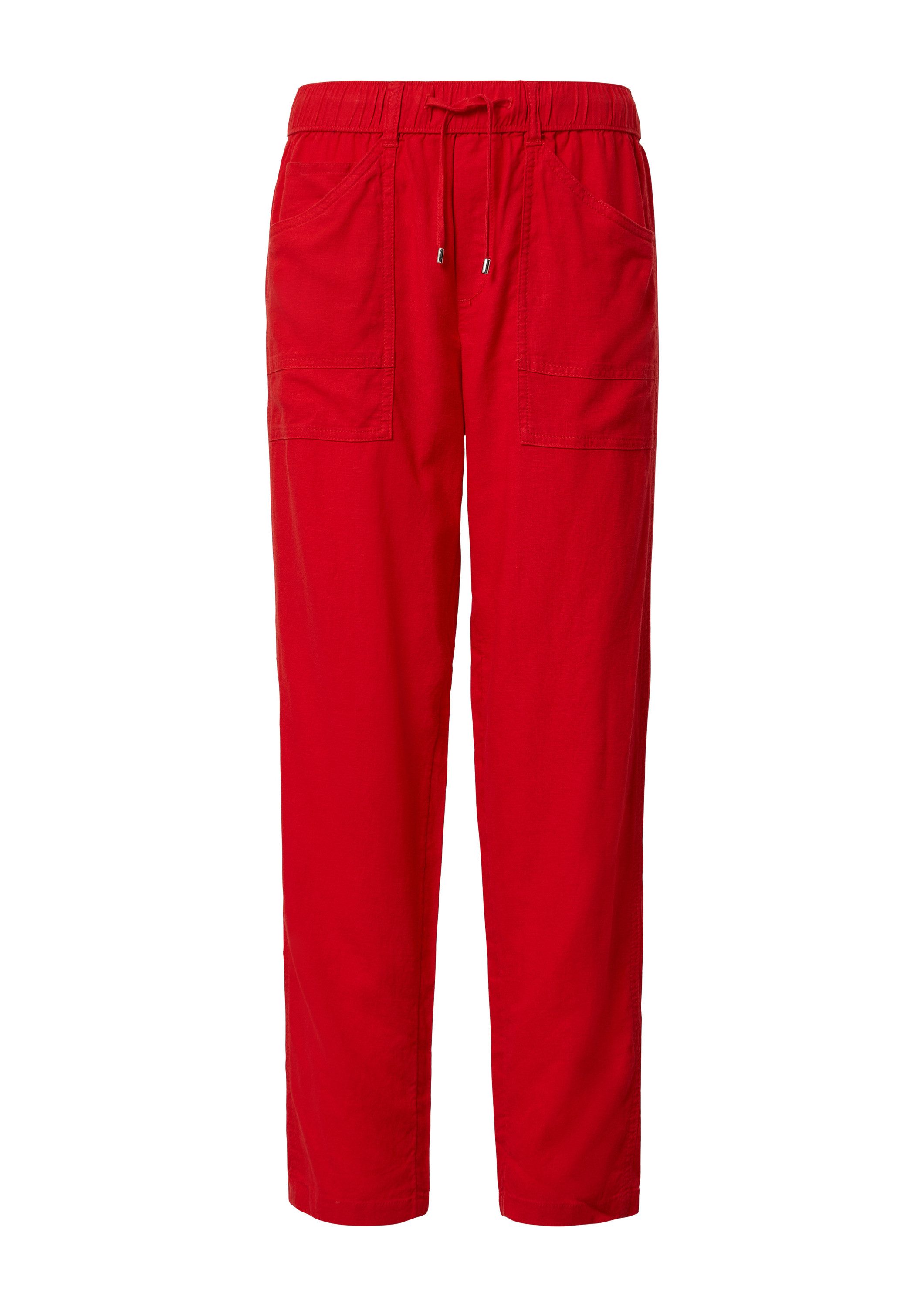 s.Oliver Chinos Hose Ankle-Jogpants aus Leinenmix günstig online kaufen