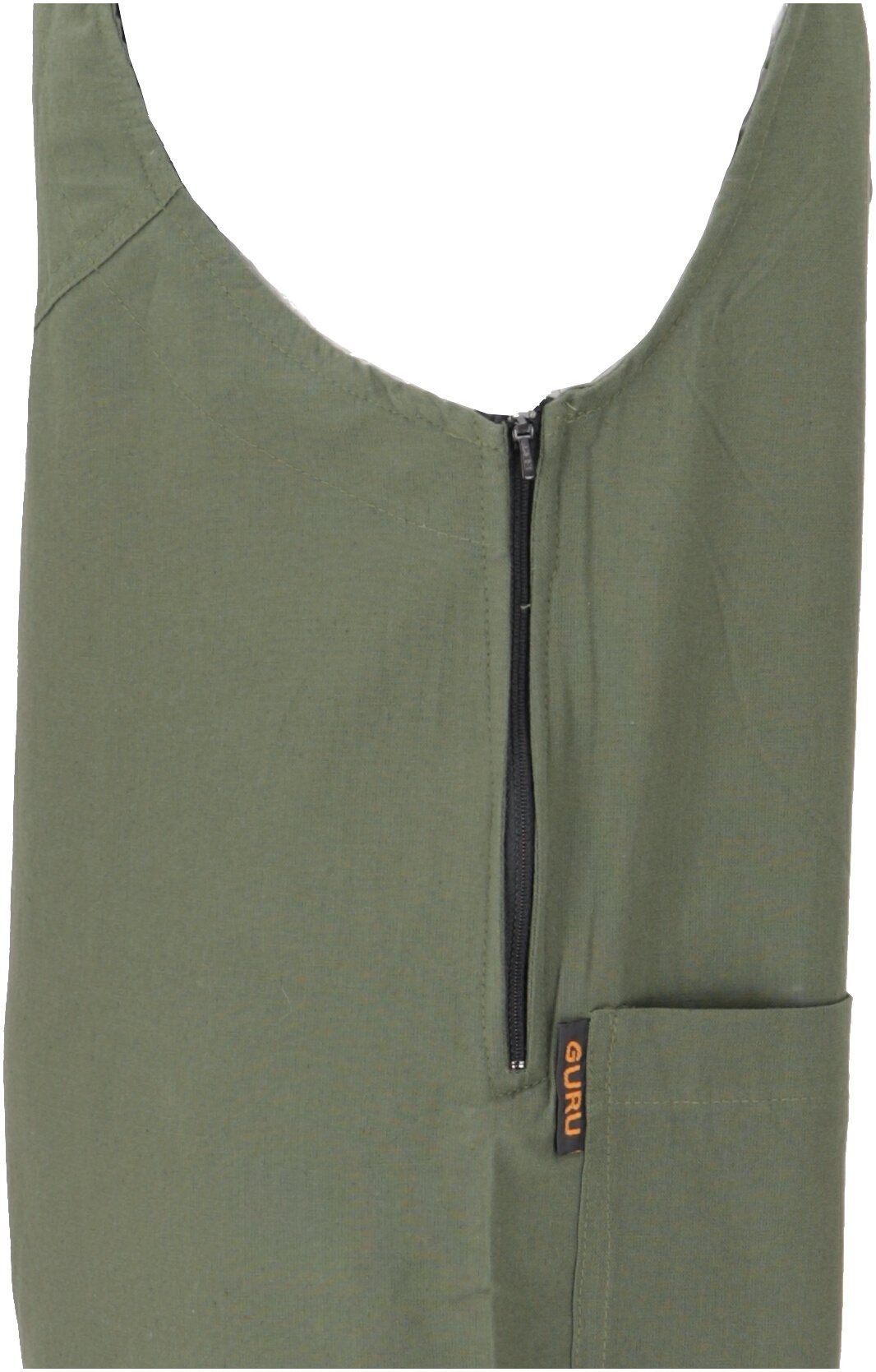 Guru-Shop Relaxhose Luftige Latzhose, Ethno Style Boho oversize.. alternative Bekleidung