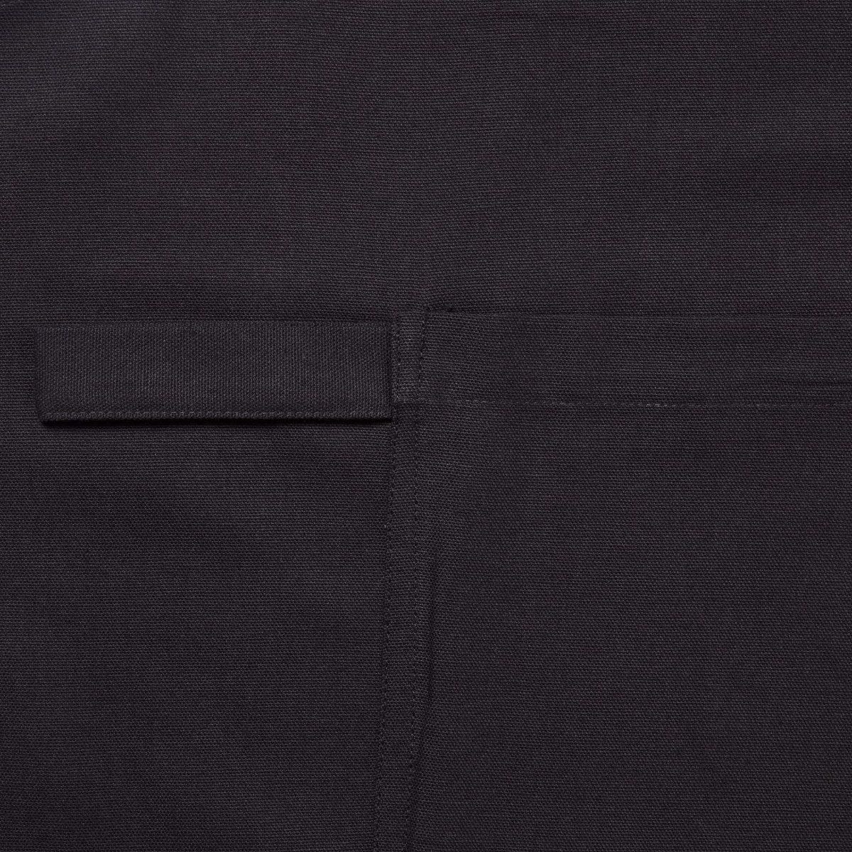 Homescapes Kochschürze Kochschürze schwarz – 100% Baumwolle günstig online kaufen