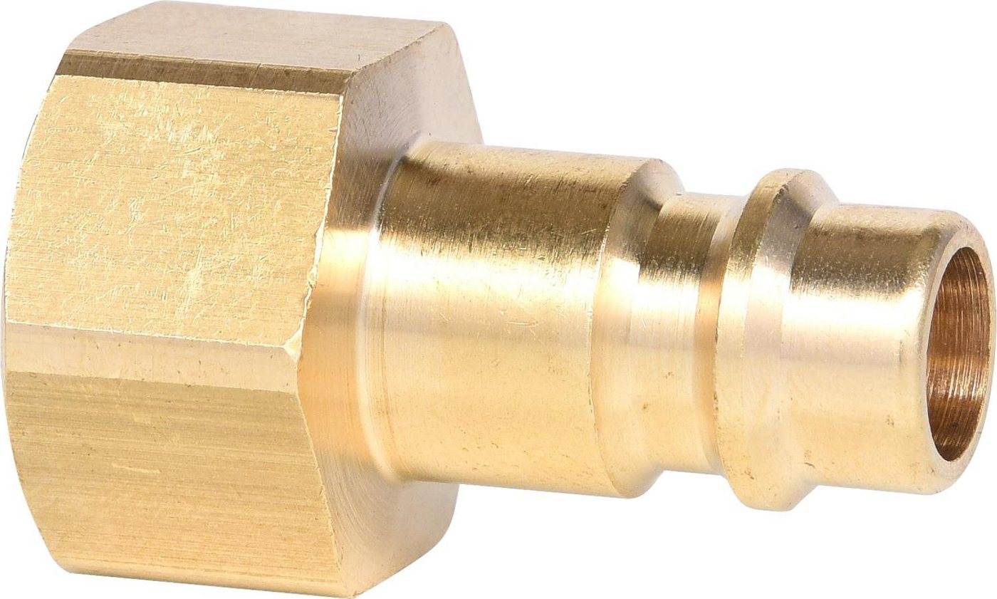 Thumbnail - Schlauchverbinder Messing-Stecknippel mit Innengewinde, G3/8"IG