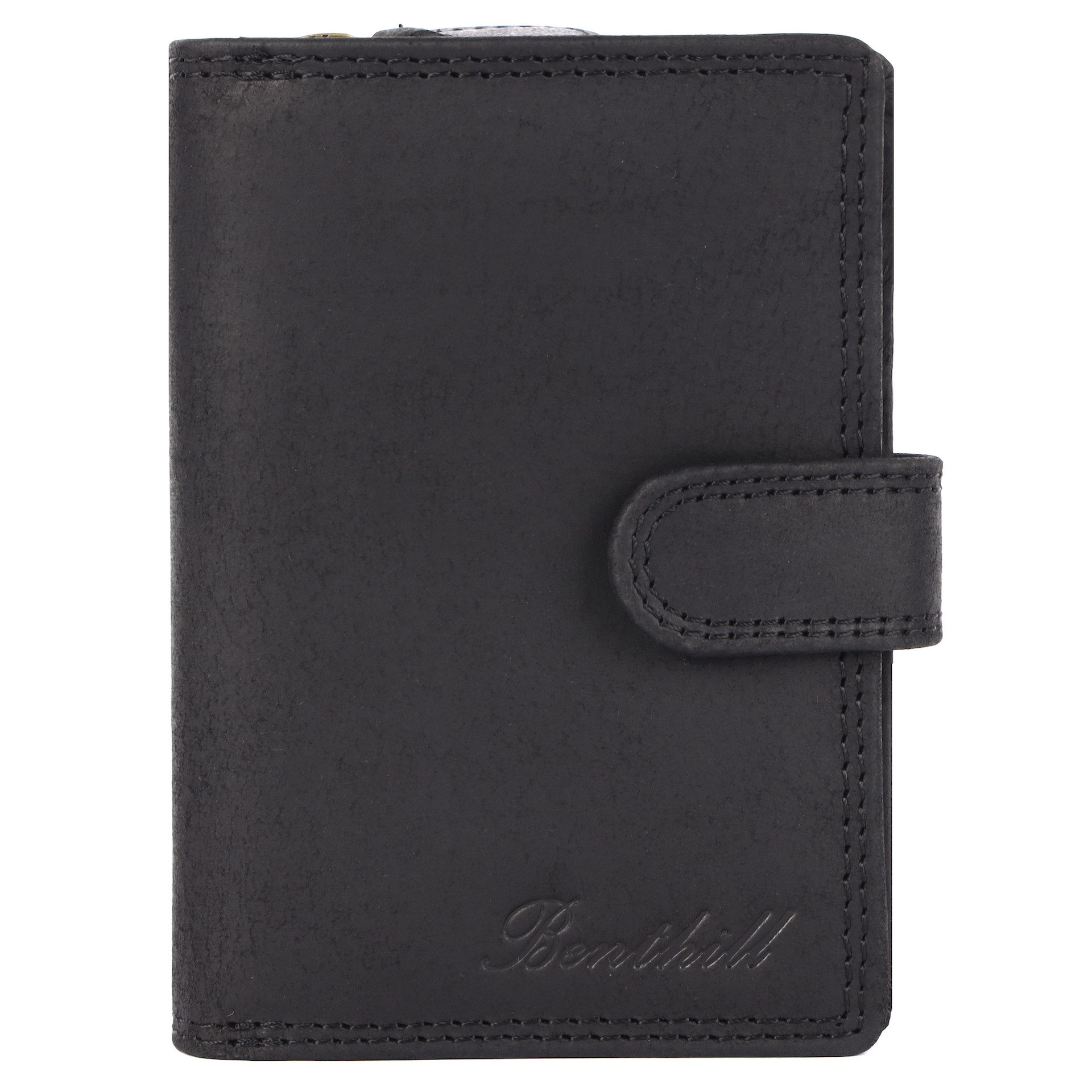 Benthill Geldbörse Damen Echt-Leder RFID Geldbeutel Frauen Vintage Portemon günstig online kaufen