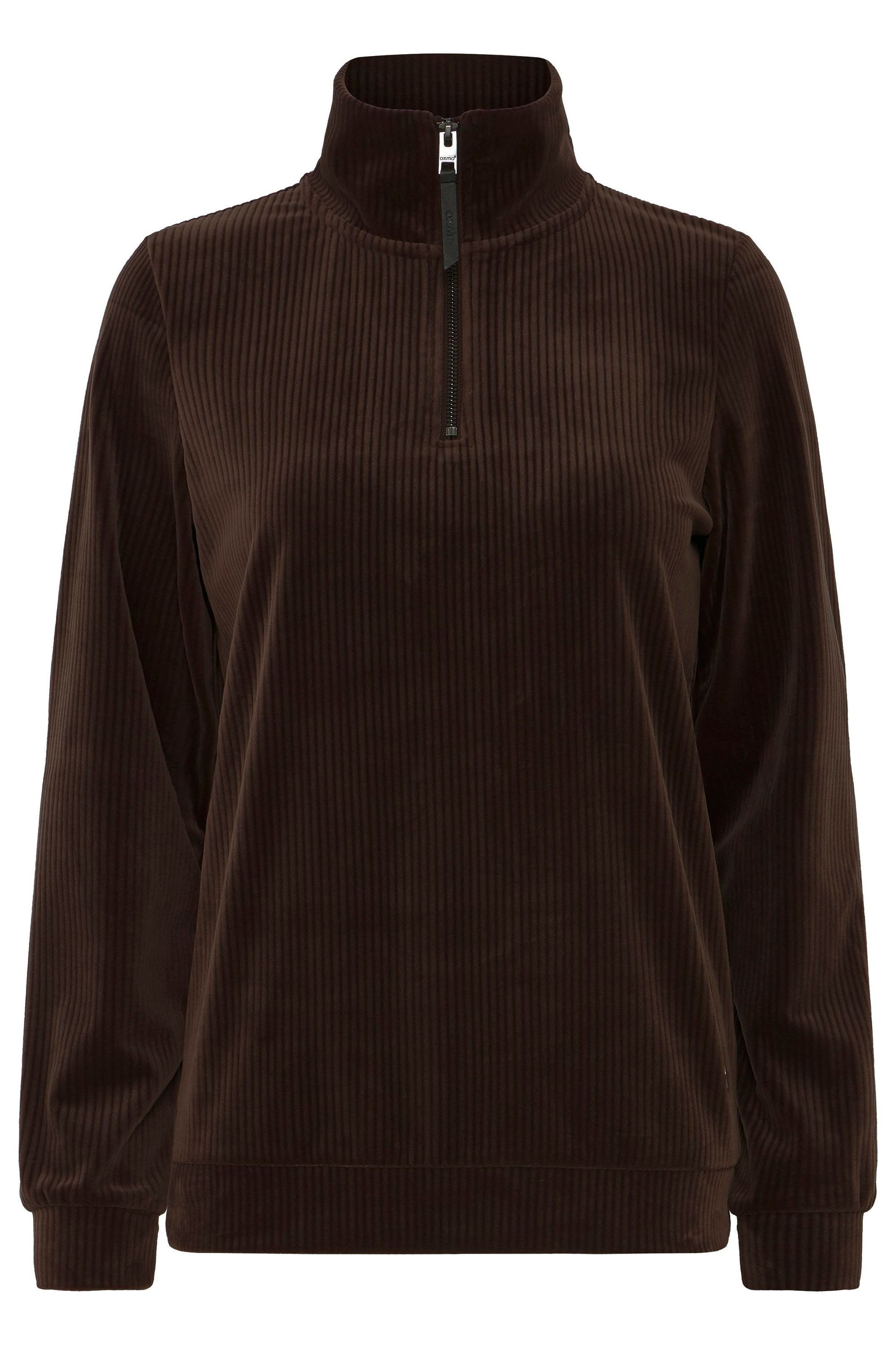 OXMO Longsweatshirt OXEBBA HALFZIP modernes Longsweatshirt günstig online kaufen