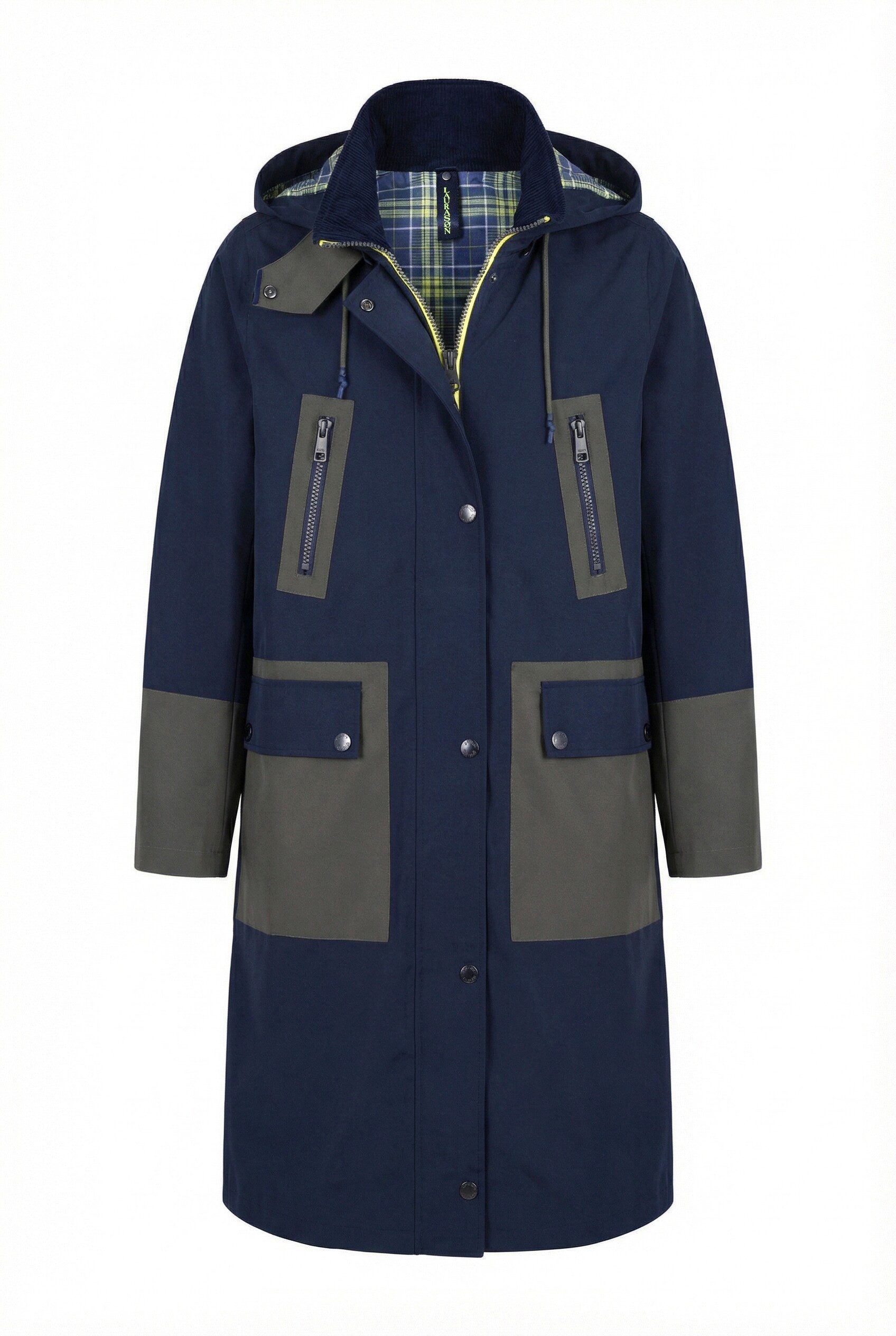 Laurasøn Wintermantel 4 Jahreszeiten Funktionsmantel abnehmbare Kapuze günstig online kaufen