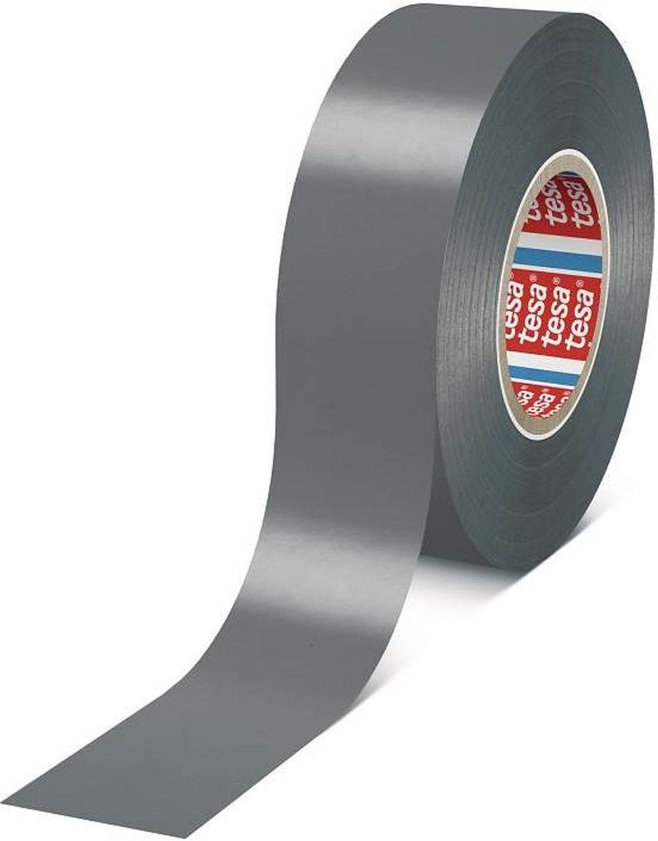 tesa extra Power Universal Gewebeband - Klebeband mit extra starkem Halt - vielseitiges Duct Tape für Reparaturen, zum Befestigen, Abdichten und mehr - Grau - 1 Rolle - 50 m x 50 mm tesa extra Power Universal Gewebeband - Klebeband mit extra starkem Halt - vielseitiges Duct Tape für Reparaturen, zum Befestigen, Abdichten und mehr - Grau - 1 Rolle - 50 m x 50 mm