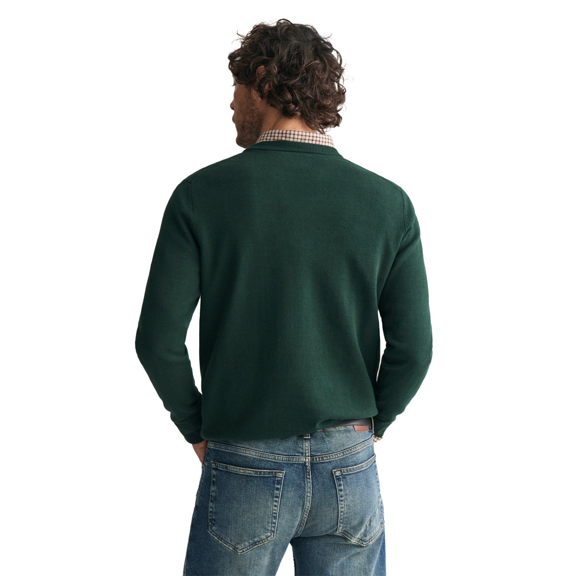 Gant Sweatshirt Herren Strickpullover Baumwolle