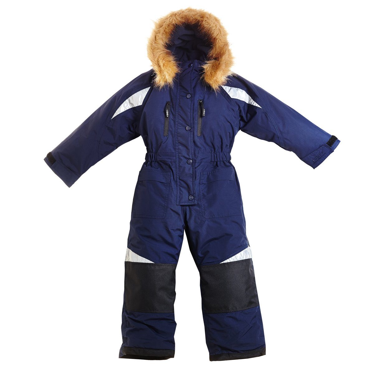 BMS Schneeoverall Skianzug für Kinder SoftLan + SORONA 100% wasserdicht und atmungsaktiv