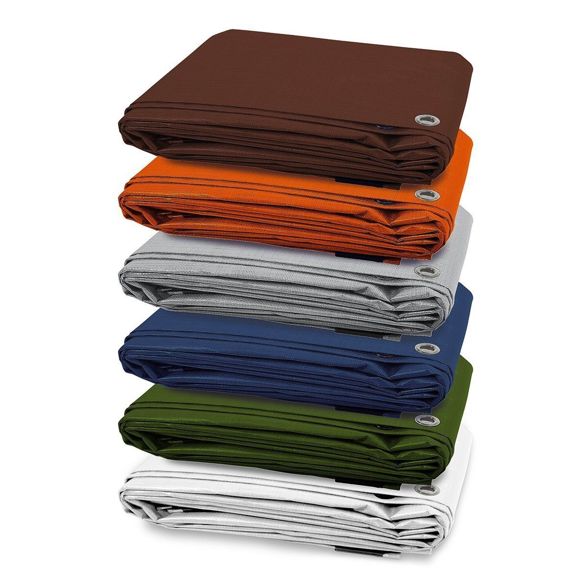 Kubus Schutzplane Reißfest 80 g/m², verschiedene Farben und Größen, Schutzp günstig online kaufen