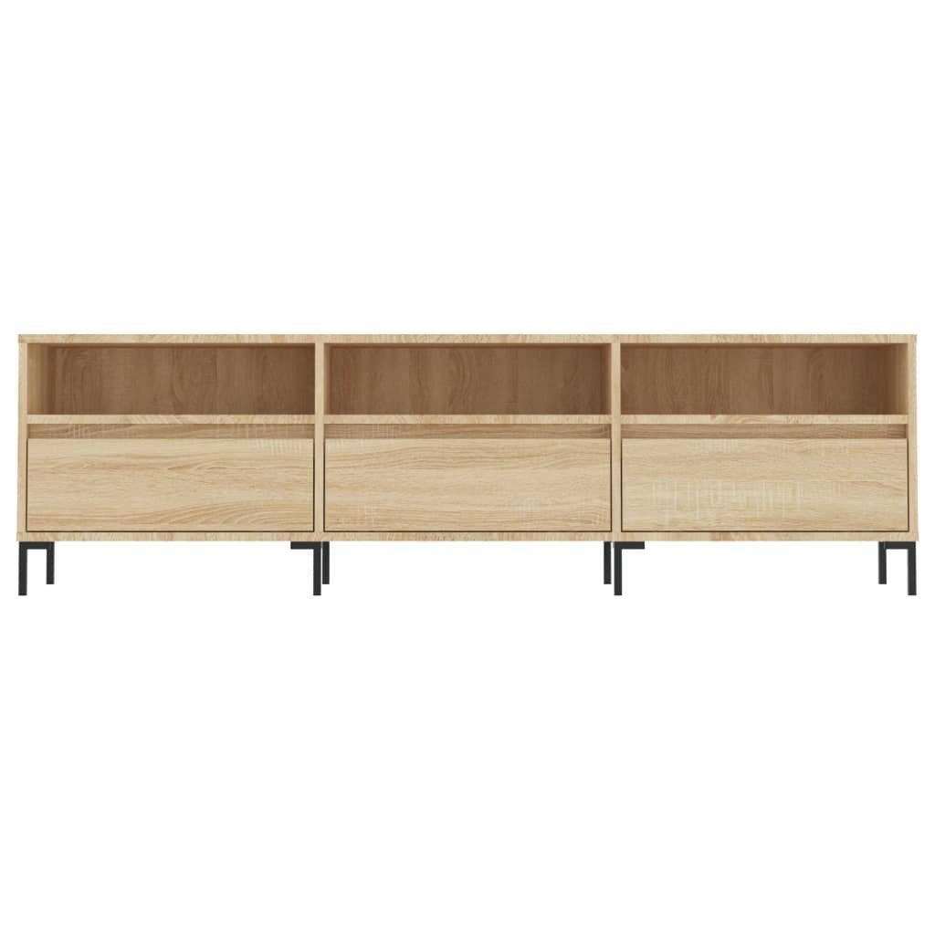 TV-Schrank furnicato Holzwerkstoff cm 150x30x44,5 Sonoma-Eiche