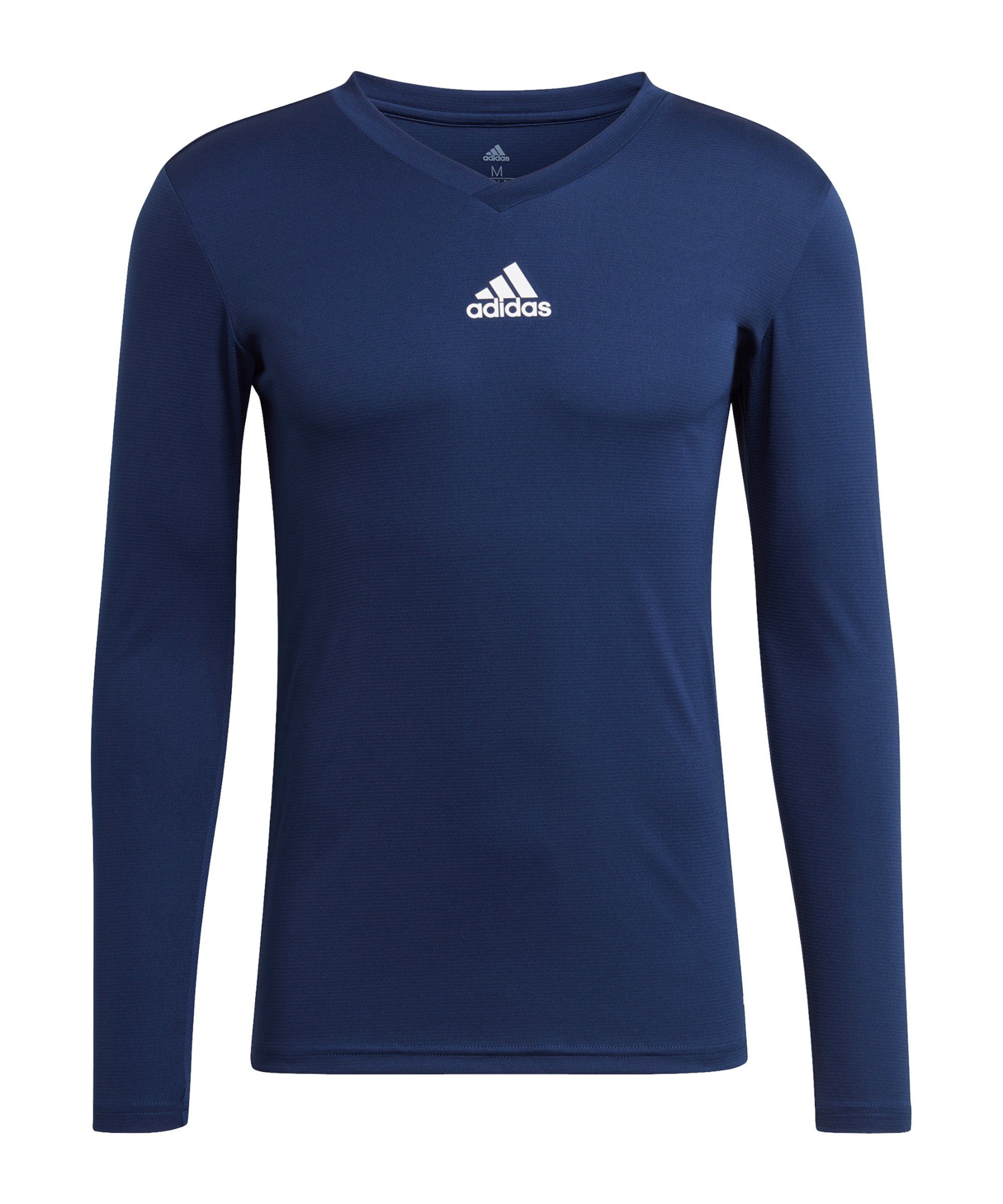 adidas Performance Funktionsshirt Team Base Top langarm Nachhaltiges Produkt blau