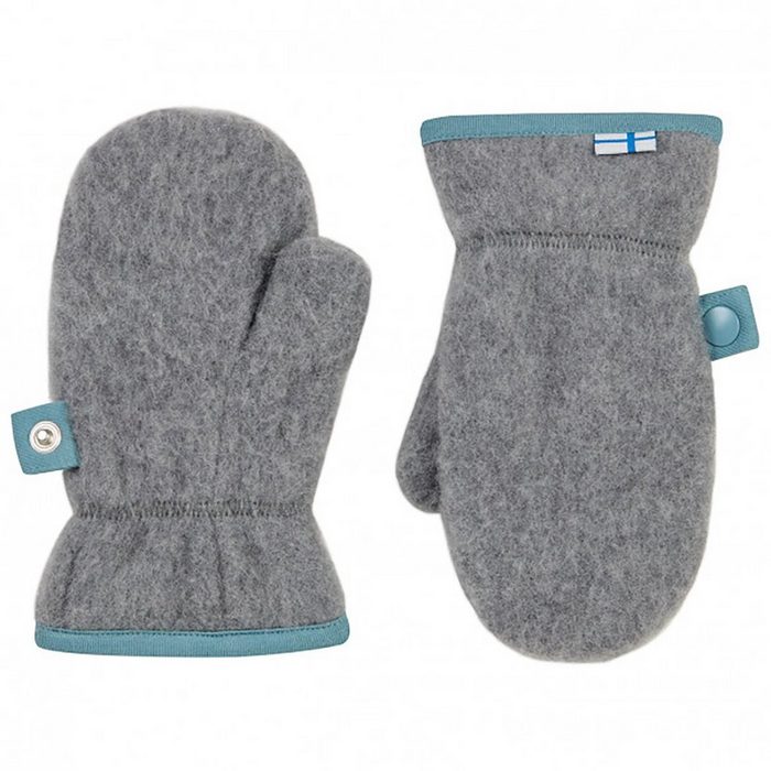 Finkid Jumpsuit Finkid Nupujussi Wool Charcoal Fausthandschuhe Kleinkind Baby Wollhandschuhe