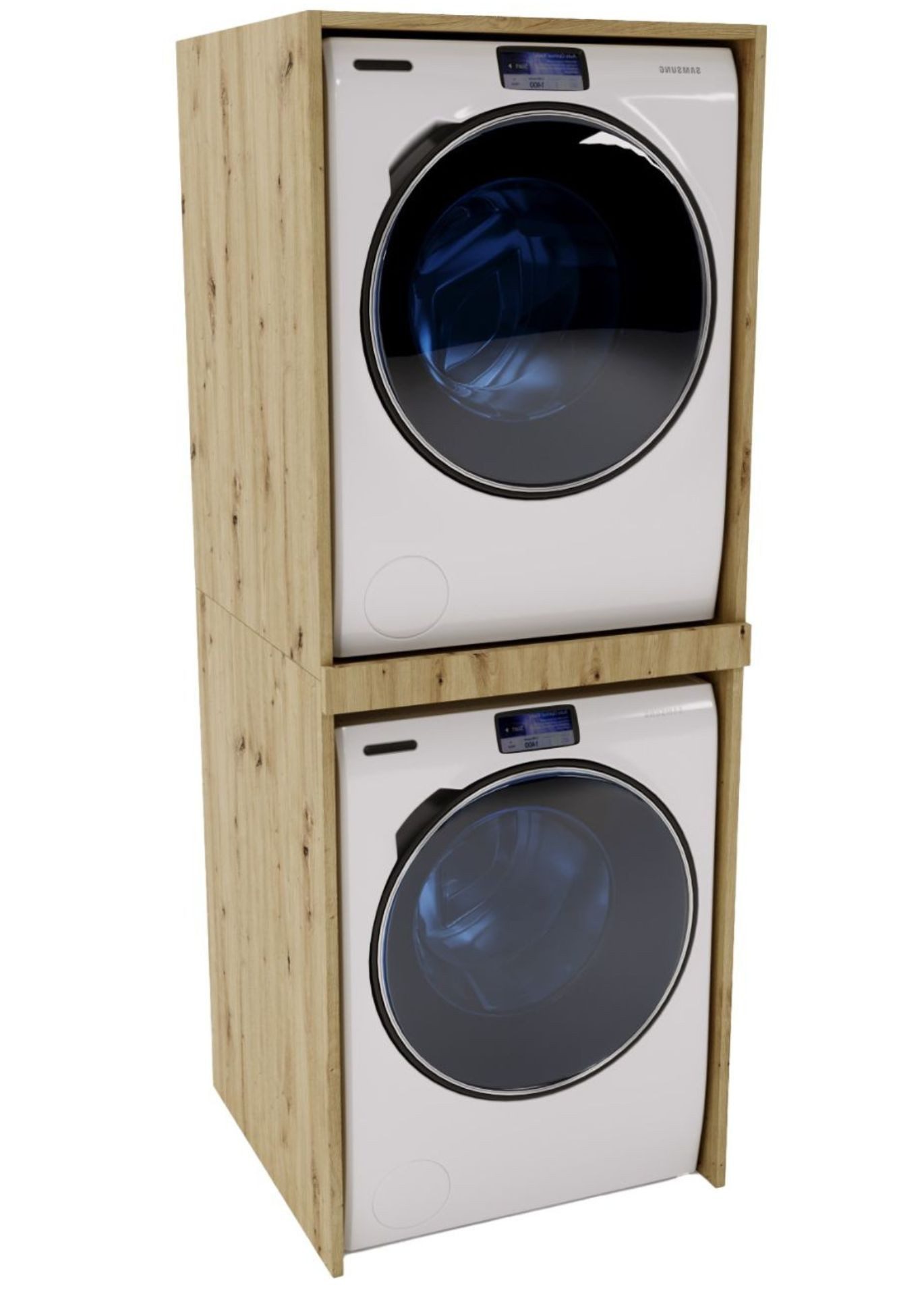 Waschmaschinenumbauschrank Waschmaschinenschrank für Waschmaschine & Wäschetrockner