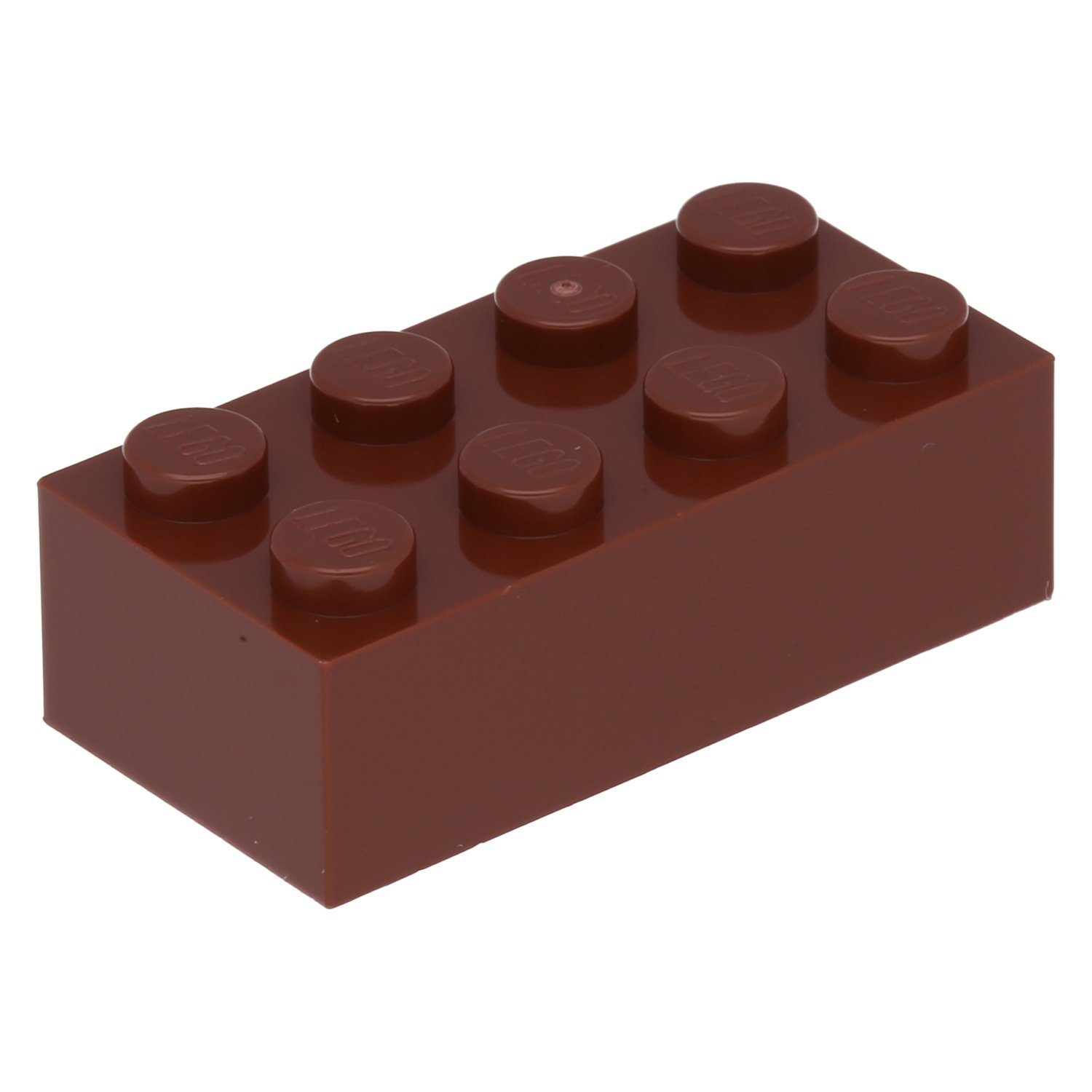 LEGO® 50 Stück Steine 2x4, Rotbraun günstig online kaufen