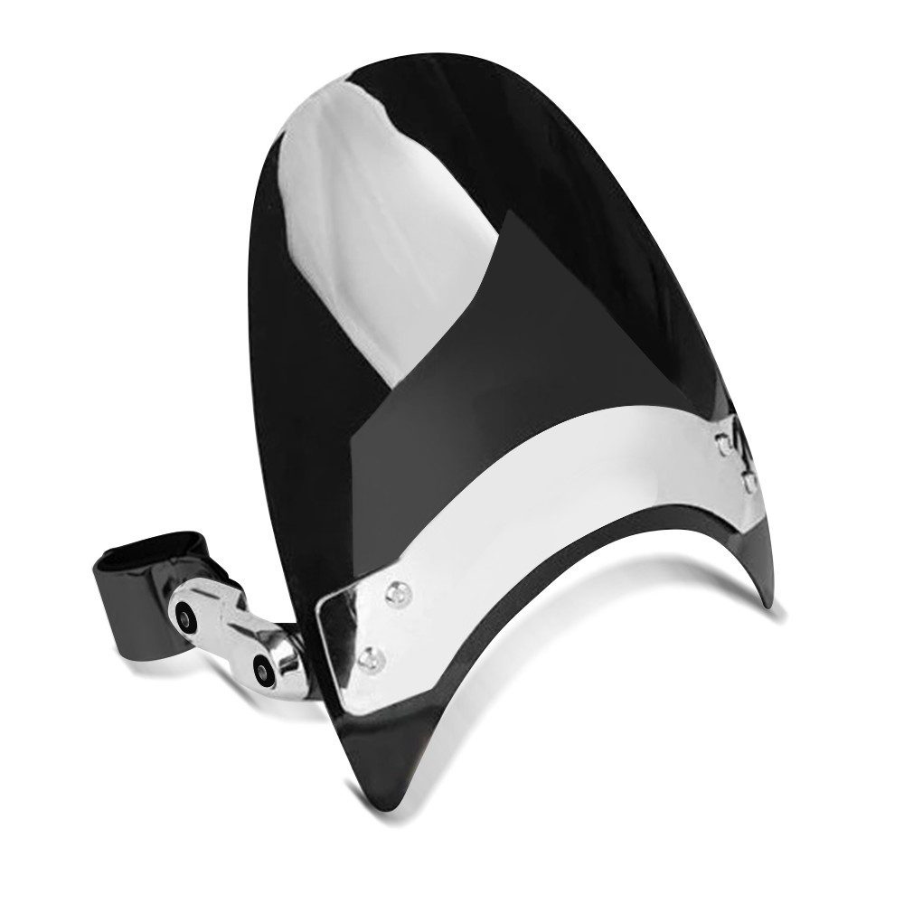 Craftride Motorradhelm-Visier Windschild für Honda Shadow VT 750 / 600 / 125 C CW16 sw
