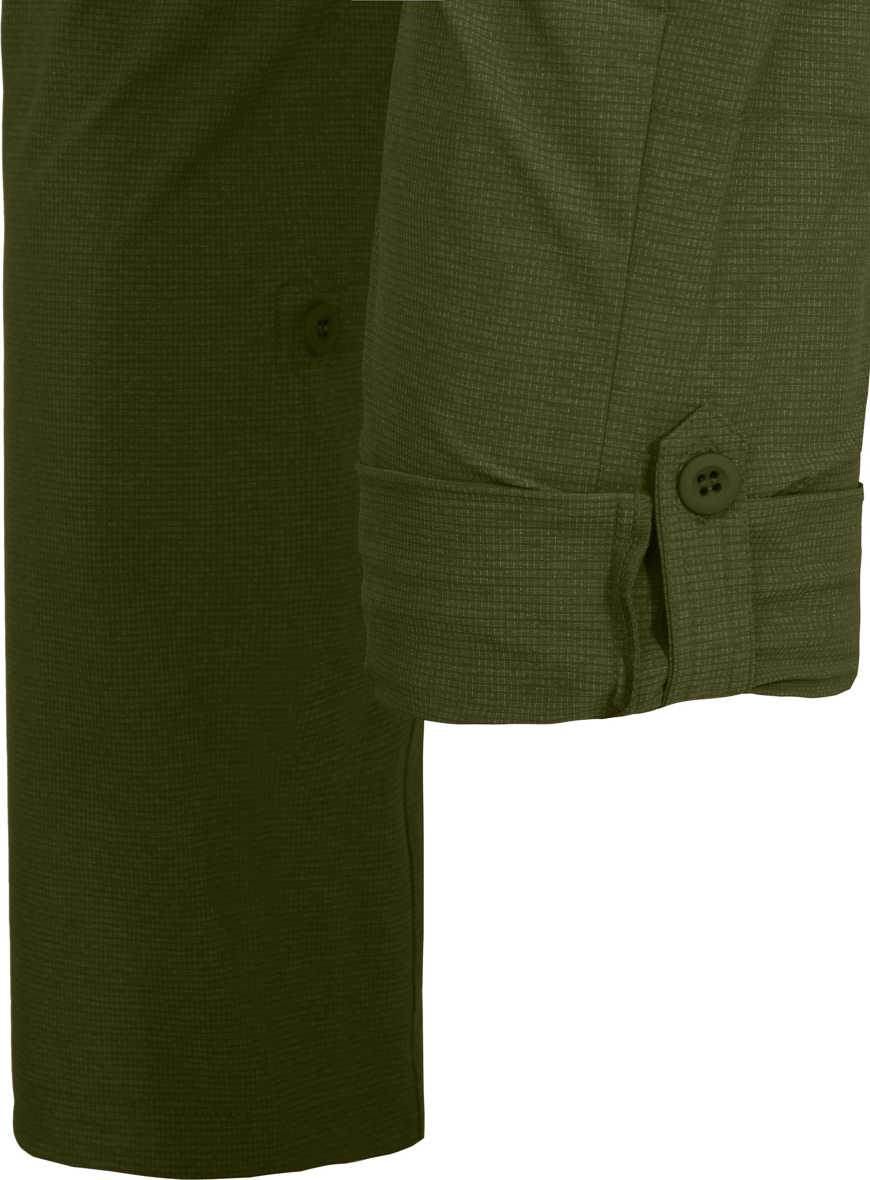 Bergson Outdoorhose PORI Damen Wanderhose, robust, elastisch, Normalgrößen, dunkel grün