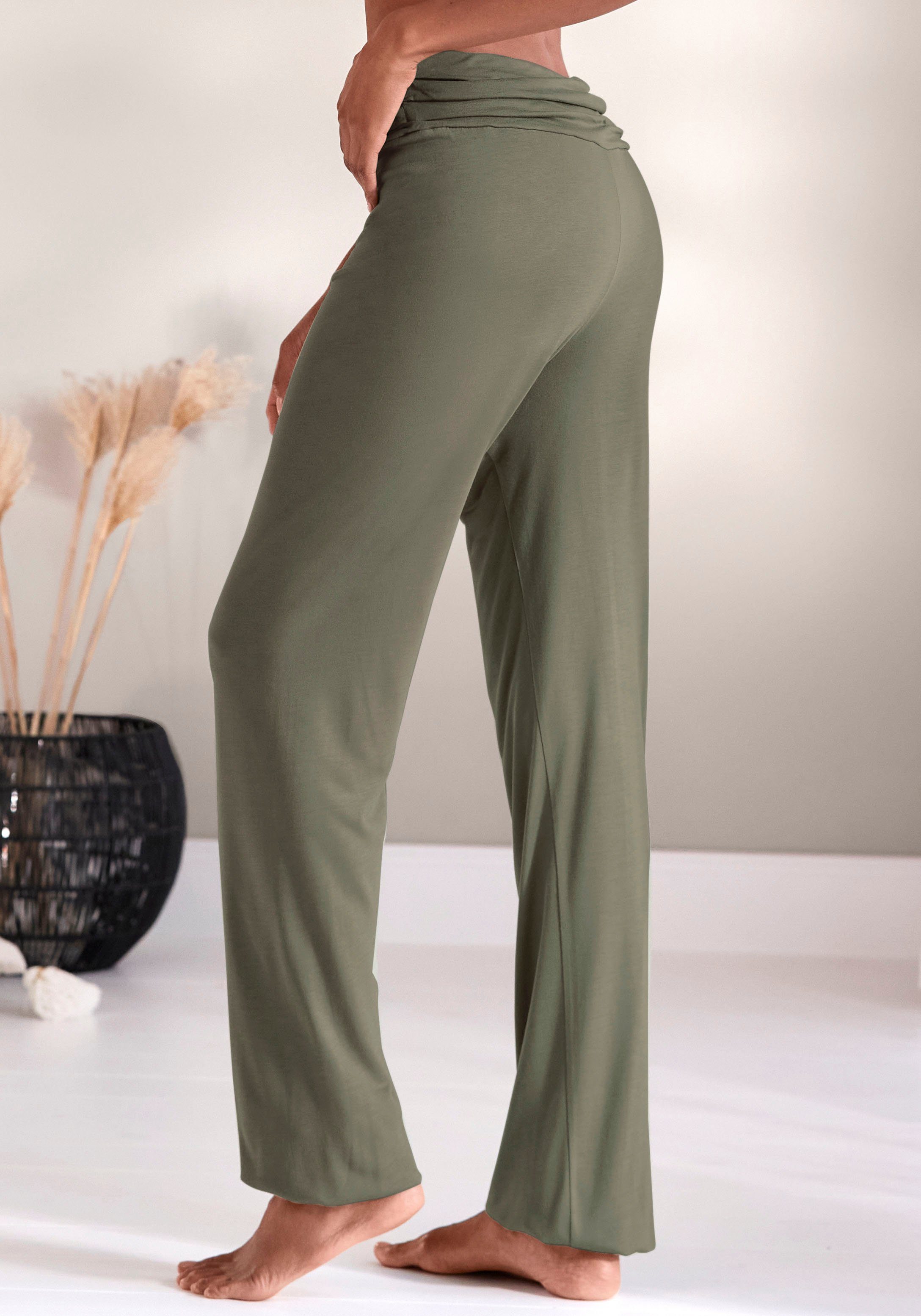 Buffalo Haremshose mit gerafftem Umschlagbund günstig online kaufen