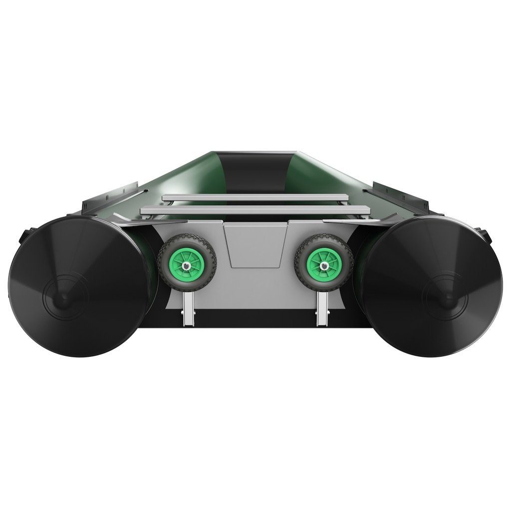 SUPROD Schlauchboot Slipräder Heckräder Schlauchbooträder klappbar Edelstahl V4A