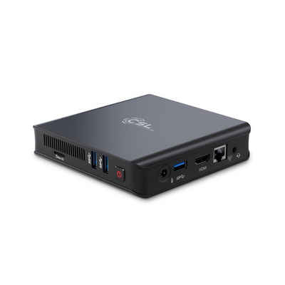 CSL Narrow Box Ultra HD Compact v4 / Win 10 Mini-PC (Intel Celeron N4120, UHD Graphics 600, 4 GB RAM, passiver CPU-Kühler)