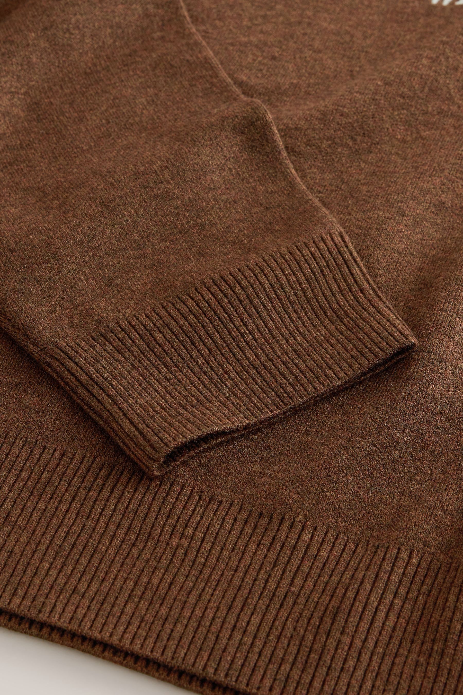 Next Troyer Regular Fit mittelschwerer Premium-Troyer (1-tlg)