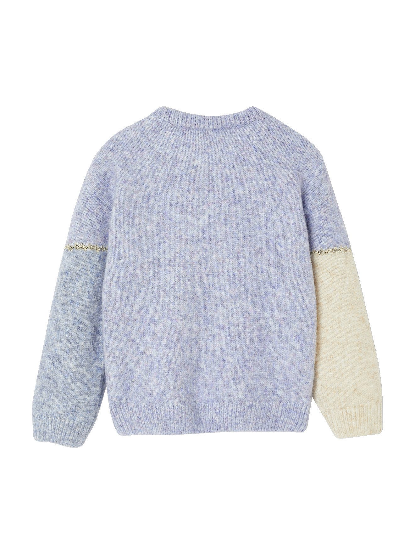 vertbaudet Pullunder Mädchen Pullover im Colorblock-Style