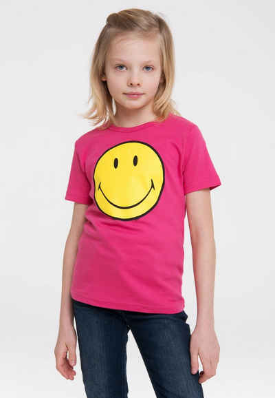LOGOSHIRT T-Shirt mit Smiley Face-Print