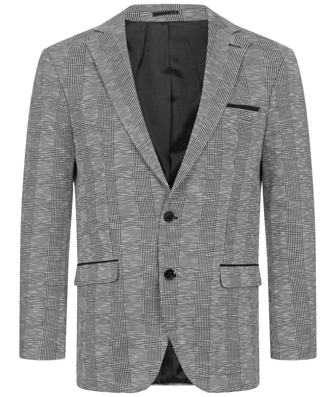 Produktbild von Indumentum Herren Sakko Jacke Blazer Anzugsakko Jacken Slim Fit