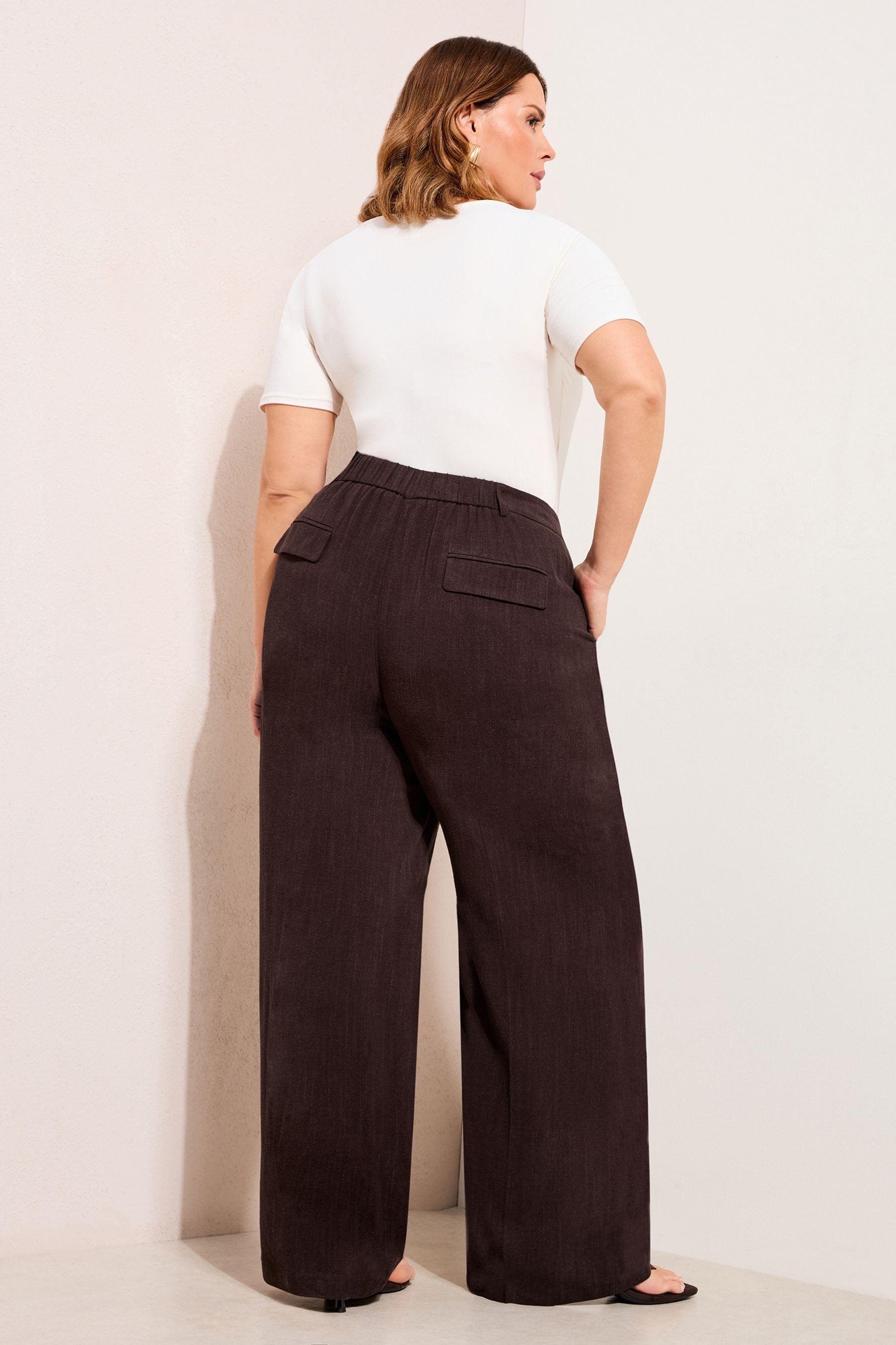 Friends Like These Palazzohose Friends Like These Hose mit weitem Bein, Cur günstig online kaufen