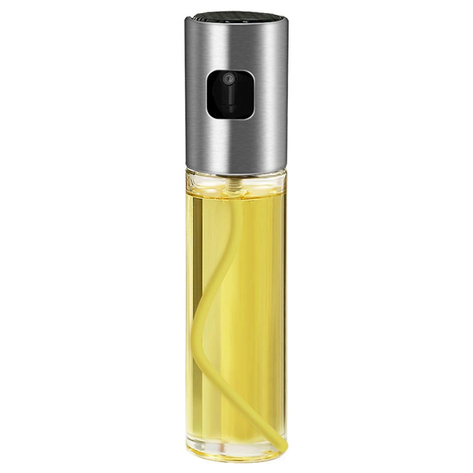 HAUSS SPOLE Menage-Set Essig- und Ölsprüher-Set Mit Pump-Sprühkopf Rostfreier Edelstahl/Glas, (Set), 2-er Set Rostfreier Edelstahl/Glas