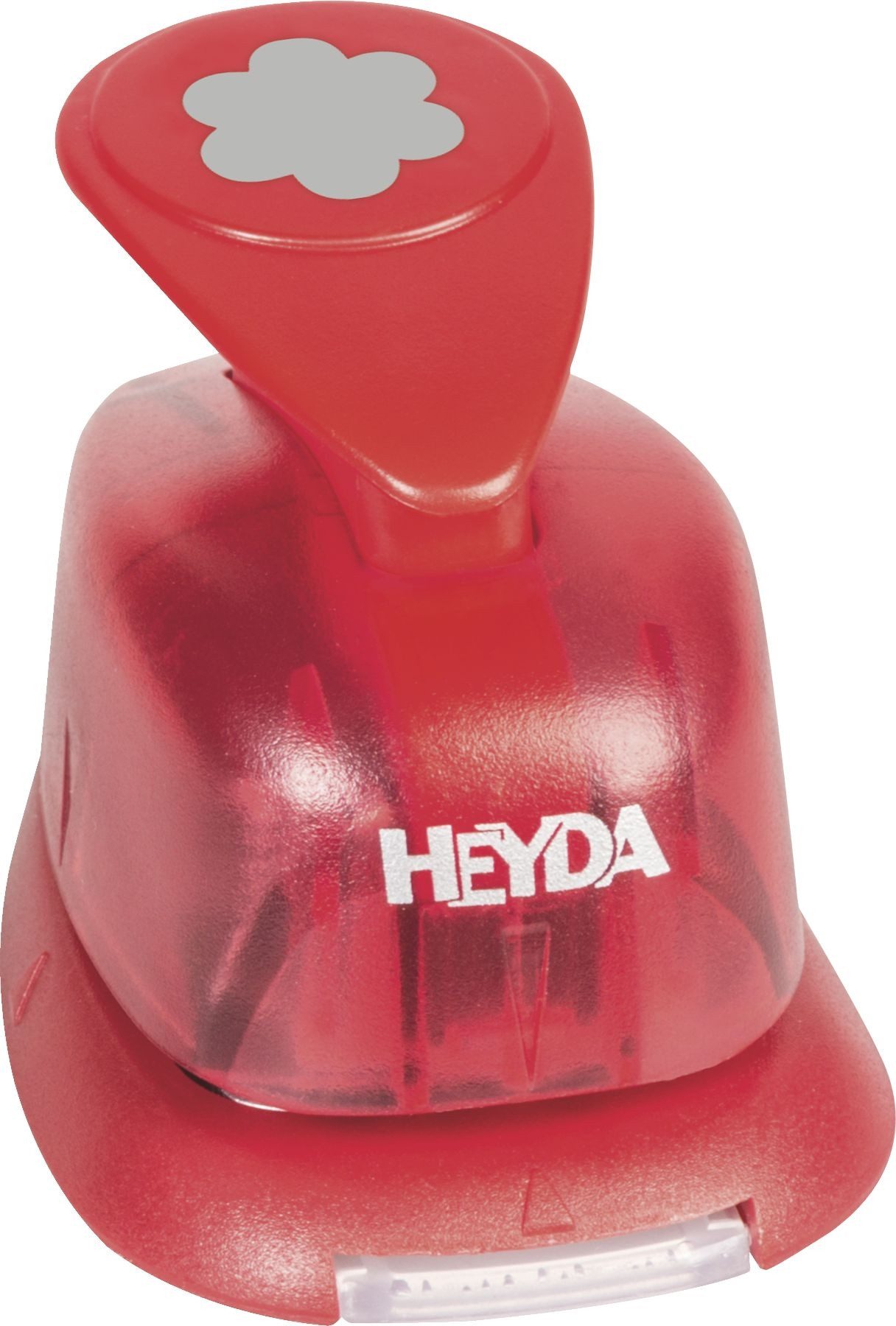 Heyda Motivstanzer Motivstanzer für Karton bis 220g/qm klein Blüte 15x15mm